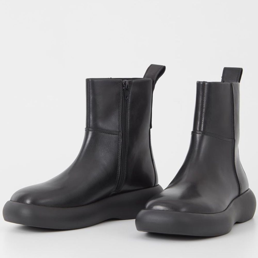 Vagabond Janick Black Leather Boots size 39EU NEW